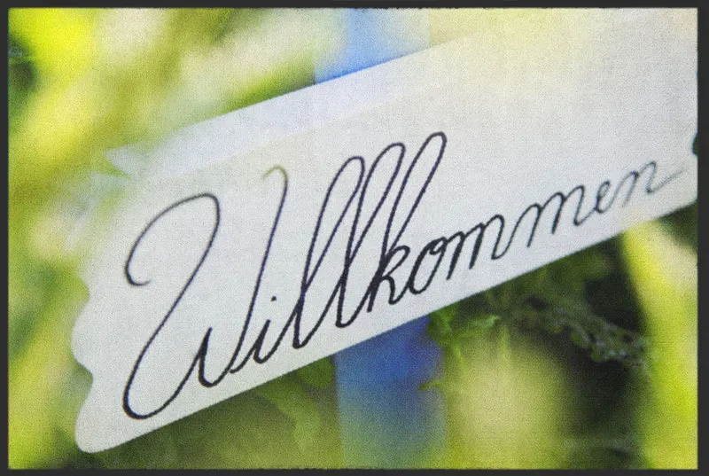 Sauberlaufmatte Willkommen 5064
