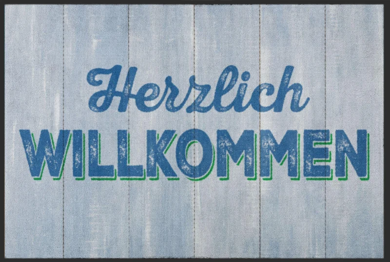 Sauberlaufmatte Willkommen 5048