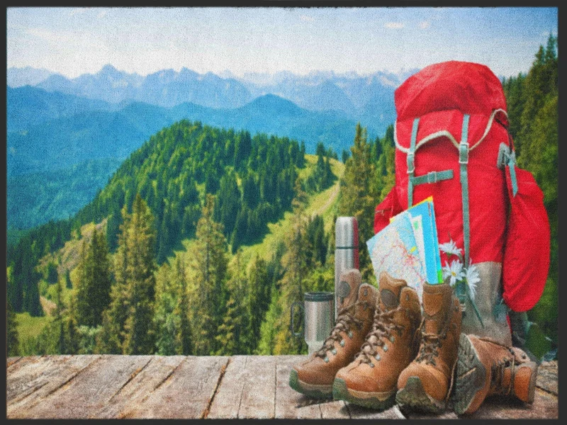 Sauberlaufmatte Wanderung 5000