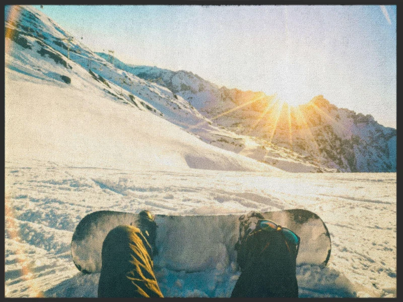 Sauberlaufmatte Snowboard 4968