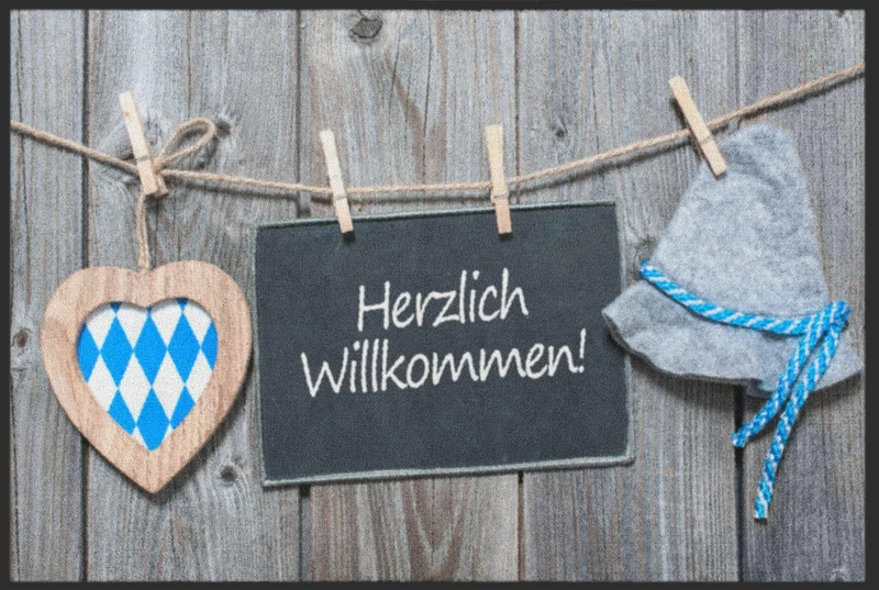 Sauberlaufmatte Herzlich Willkommen Bayrisch 4561