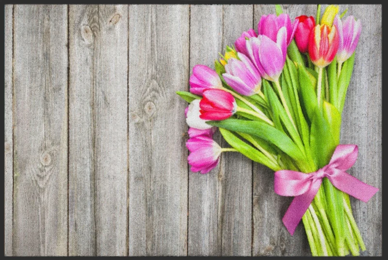 Sauberlaufmatte Tulpen Strauß 4547
