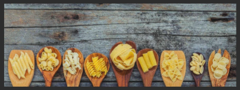 Küchenteppich Pasta 4428