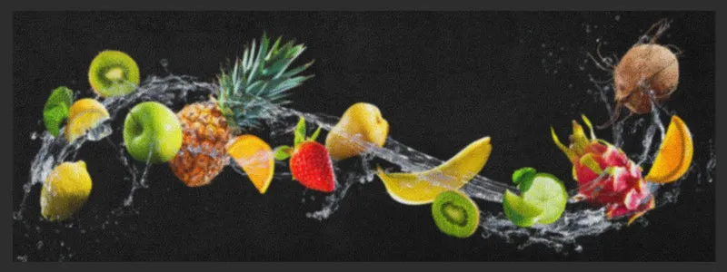 Küchenteppich Obst 4403