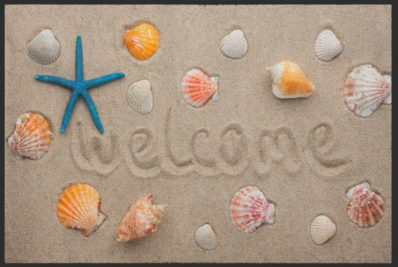 Sauberlaufmatte Welcome Strand 4324