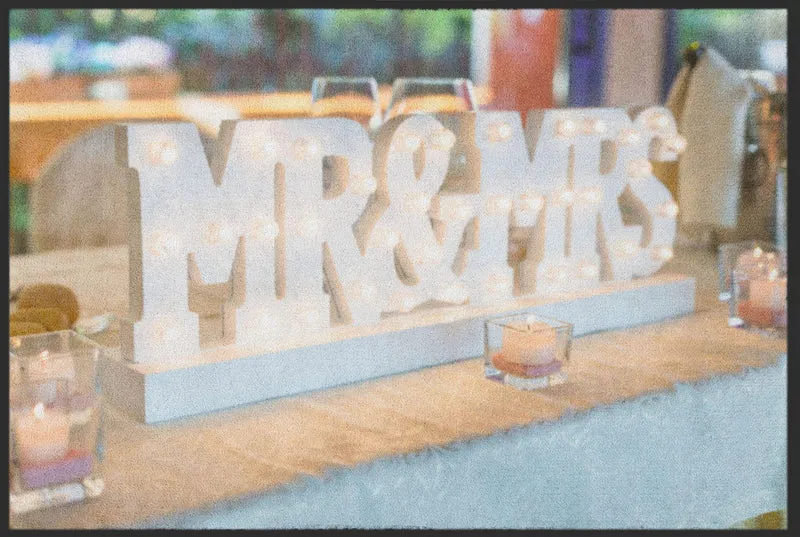Sauberlaufmatte Hochzeit 4279
