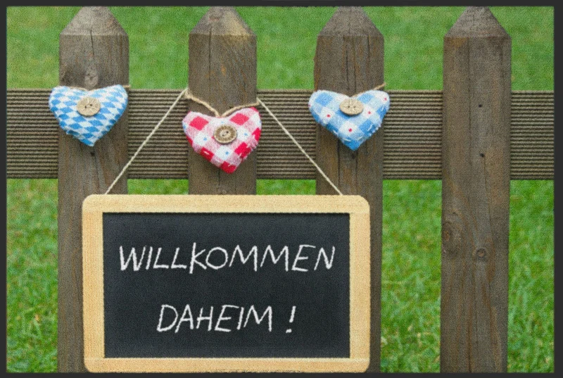 Sauberlaufmatte Willkommen Daheim 4785
