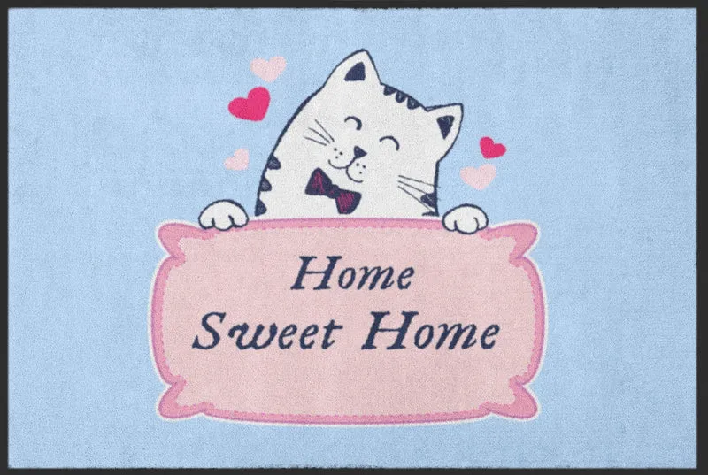 Sauberlaufmatte Home Sweet Home Katze 4063