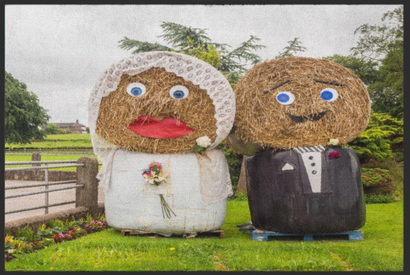 Sauberlaufmatte Hochzeit 4228