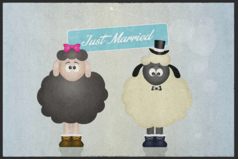 Sauberlaufmatte Hochzeit 4173