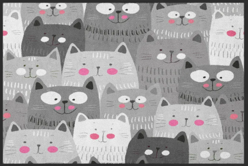 Sauberlaufmatte Katzen 4121
