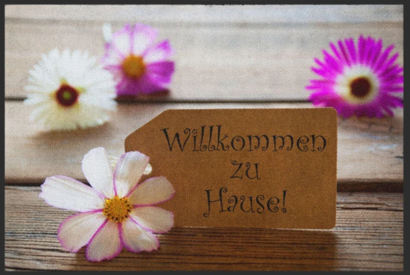 Sauberlaufmatte Willkommen zu Hause 4100