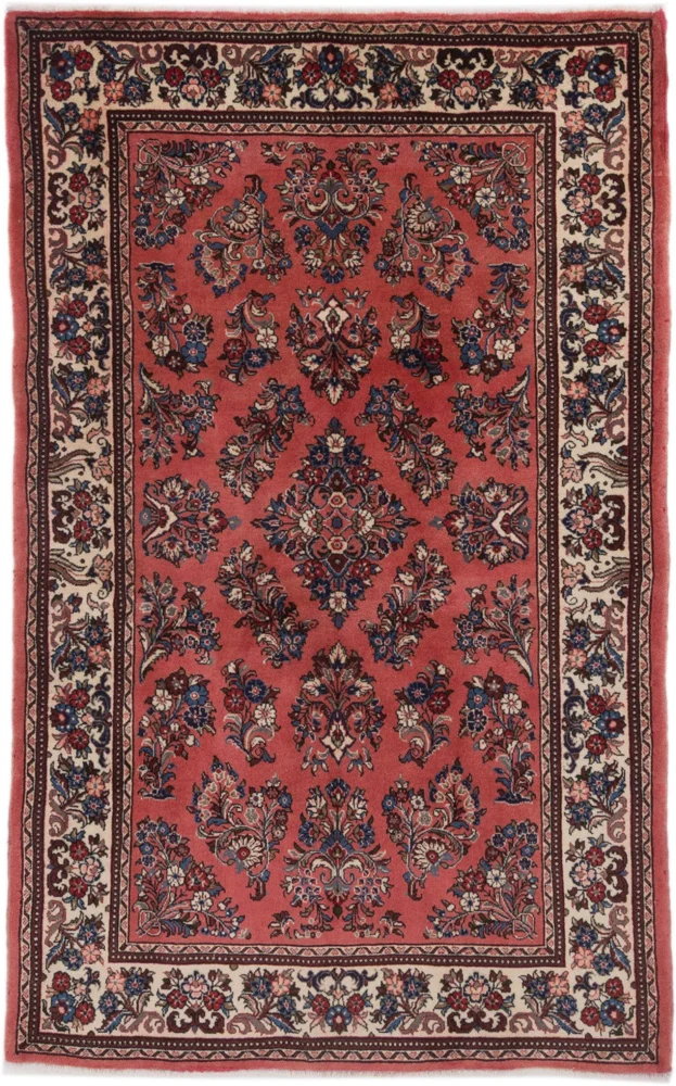 Perserteppich - Classic - 135 x 215 cm - hellrot