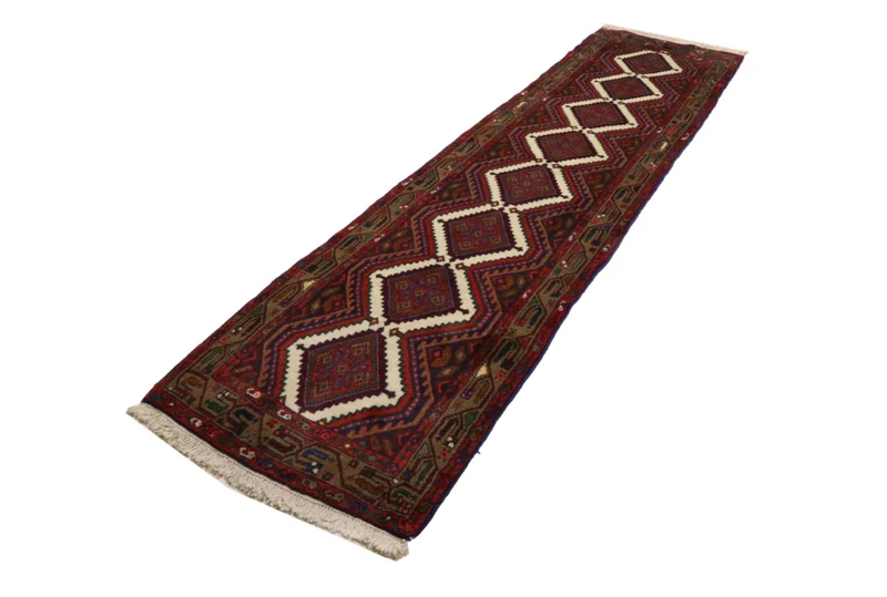 Läufer Perser - Nomadic - 84 x 313 cm - rost