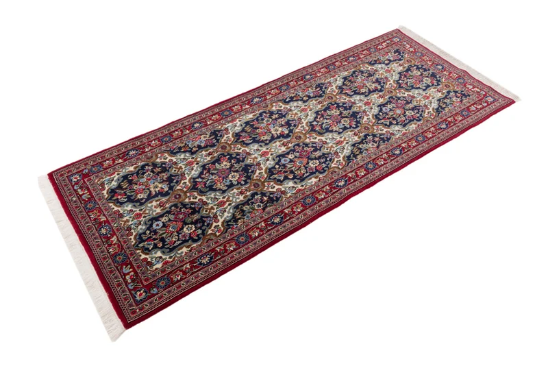 Läufer Perser - Ghom - 52 x 200 cm - mehrfarbig