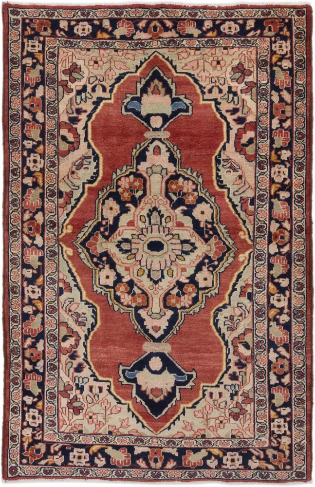 Perserteppich - Nomadic - 147 x 220 cm - hellrot