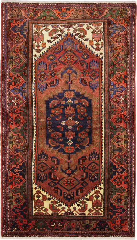 Perserteppich - Nomadic - 127 x 220 cm - rost