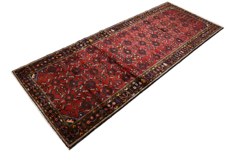 Läufer Perser - Nomadic - 127 x 326 cm - rot