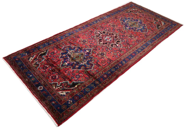 Läufer Perser - Nomadic - 132 x 309 cm - rot