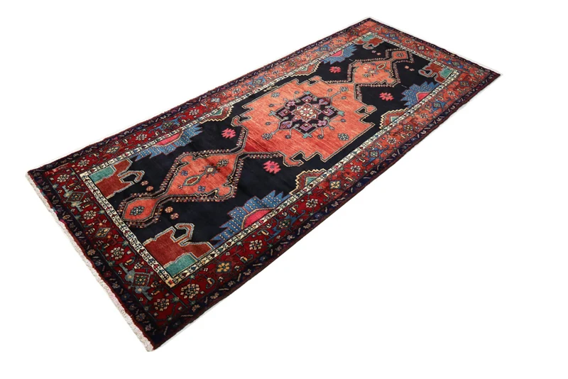 Läufer Perser - Nomadic - 128 x 315 cm - rot