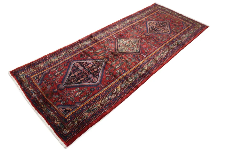Läufer Perser - Nomadic - 120 x 316 cm - rot