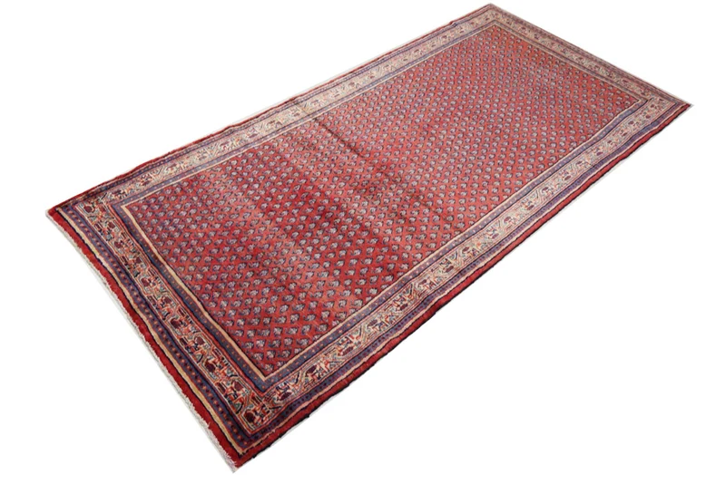Läufer Perser - Mir - 127 x 268 cm - rot