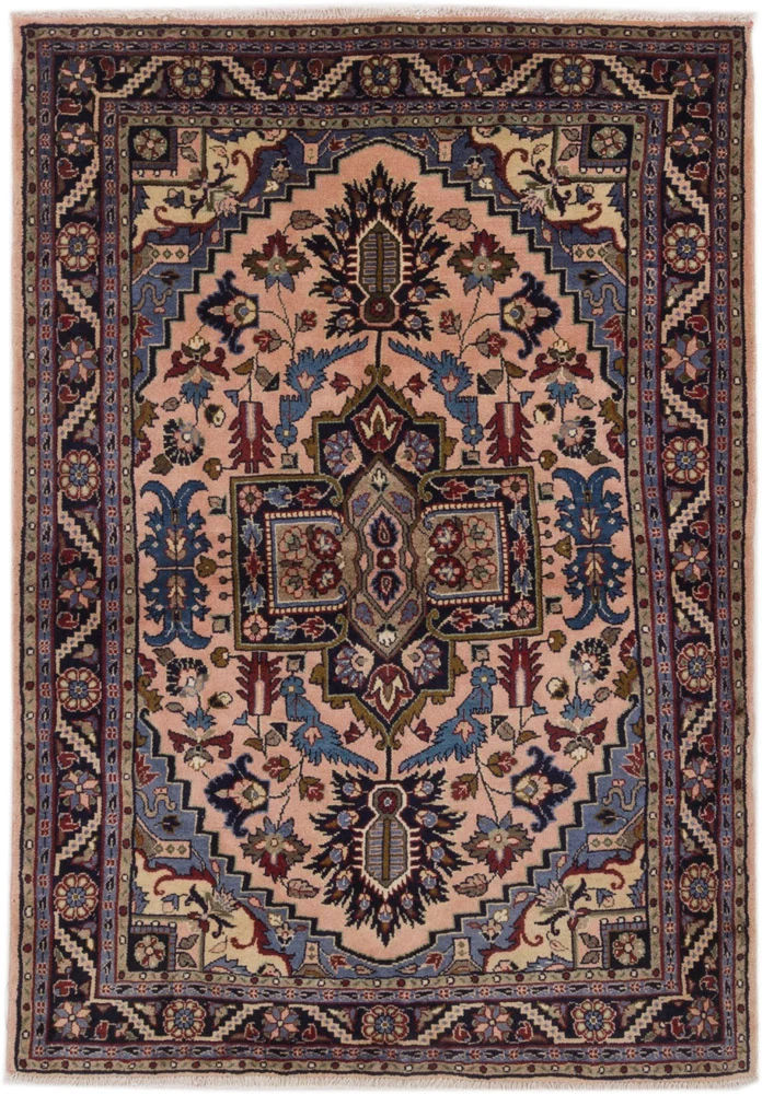 Perserteppich - Nomadic - 135 x 195 cm - hellrot