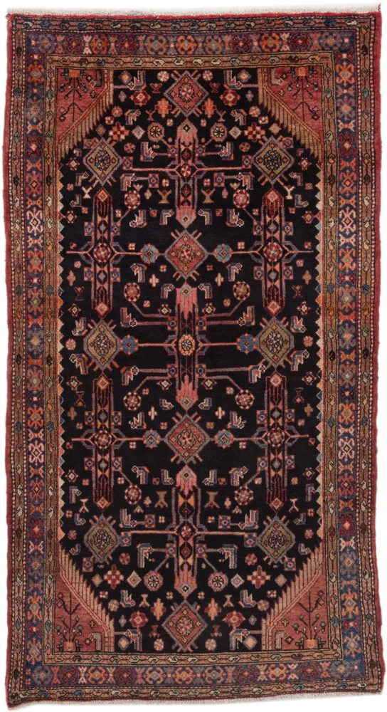 Perserteppich - Nomadic - 130 x 240 cm - dunkelblau