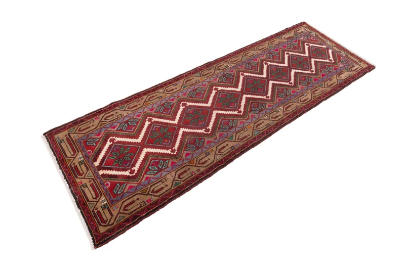 Läufer Perser - Nomadic - 87 x 260 cm - rost