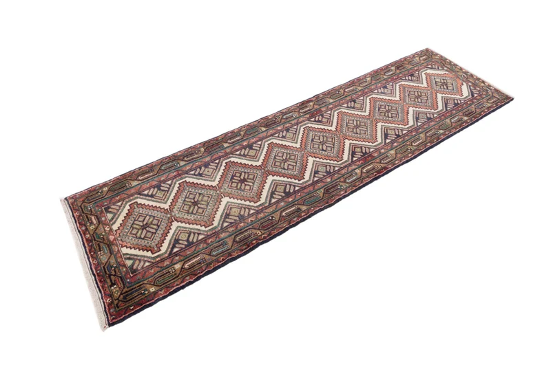 Läufer Perser - Nomadic - 87 x 308 cm - dunkelbeige