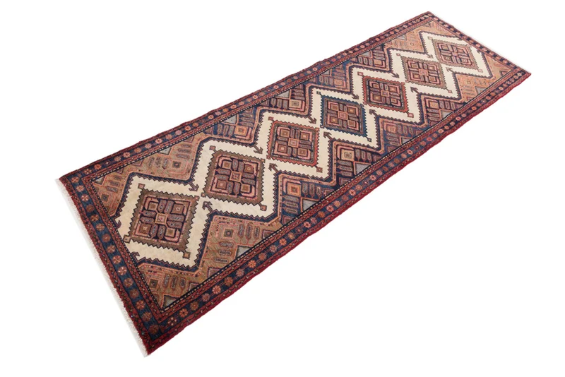 Läufer Perser - Nomadic - 99 x 295 cm - rost