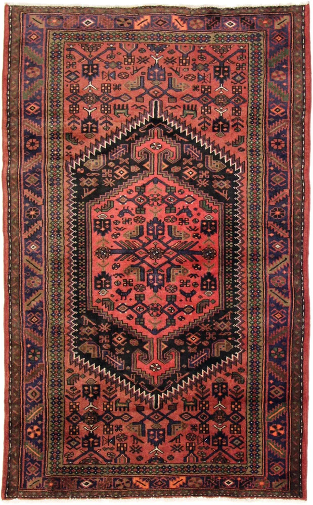 Perserteppich - Nomadic - 130 x 210 cm - rost