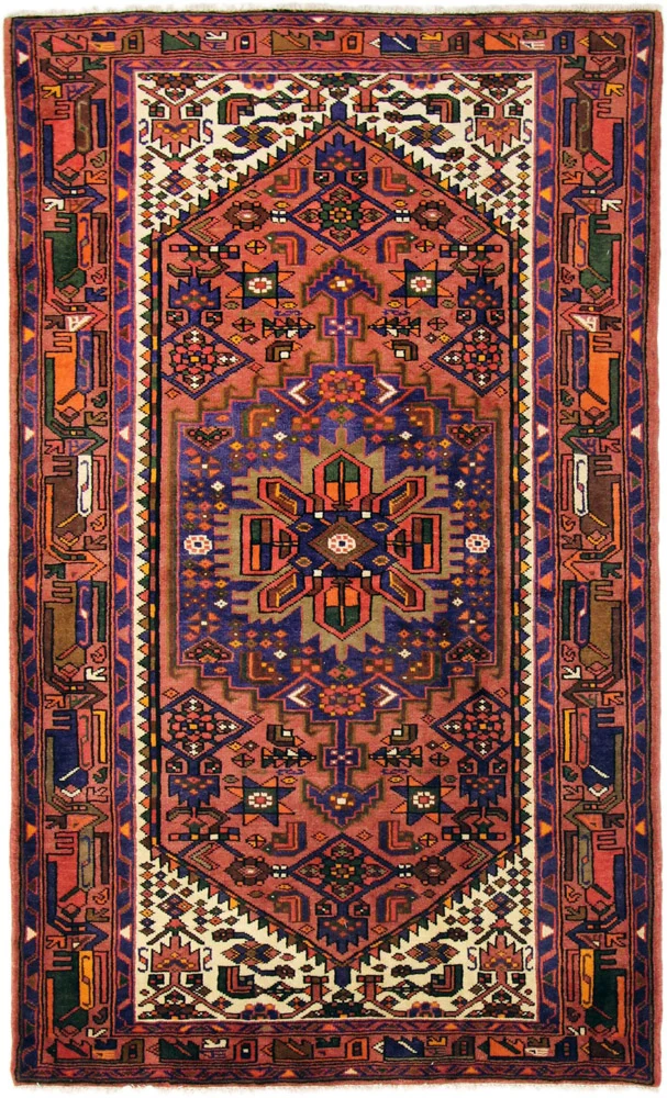 Perserteppich - Nomadic - 130 x 215 cm - rost