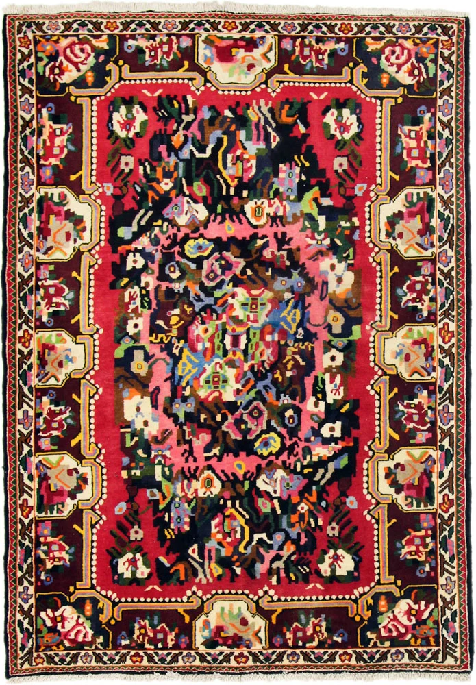 Perserteppich - Nomadic - 125 x 195 cm - mehrfarbig