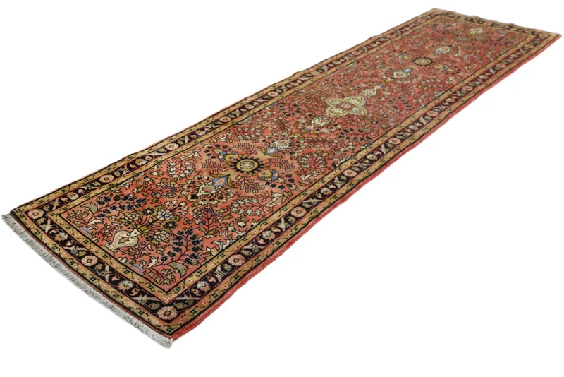 Läufer Perser - Nomadic - 80 x 277 cm - rost