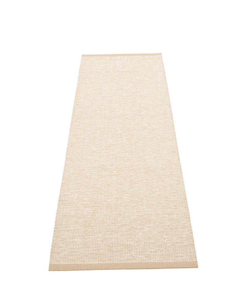 Pappelina SAM Teppichläufer – Beige/Vanilla 70 × 150 cm