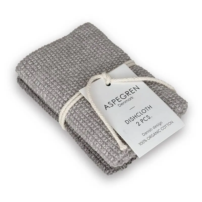 Aspegren Spüllappen 2er Set – Blend Gray