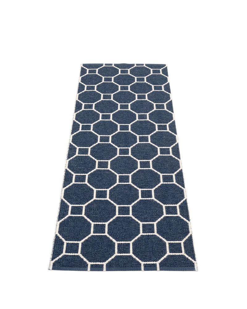 RAKEL Dark Blue - Runner Rug
