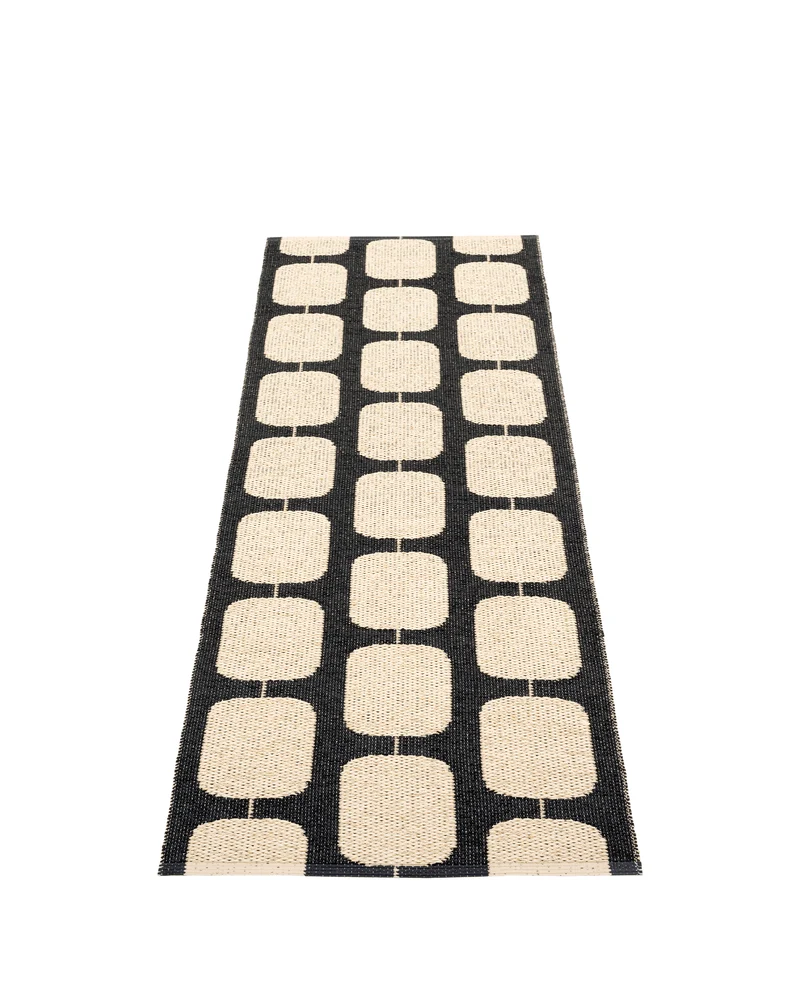 STEN Black - Runner Rug