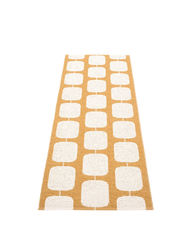 STEN Ochre - Runner Rug