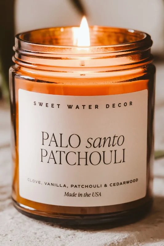 Palo Santo Patchouli 9oz. Candle