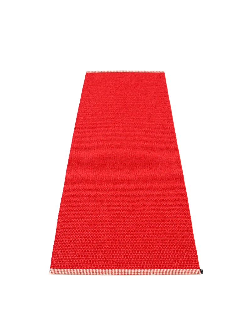 MONO Coral Red - Runner Rug