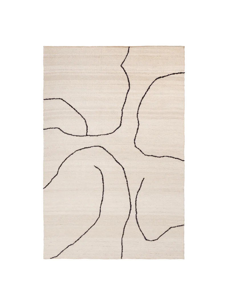 Ferm Living - Gesso Jute Teppich