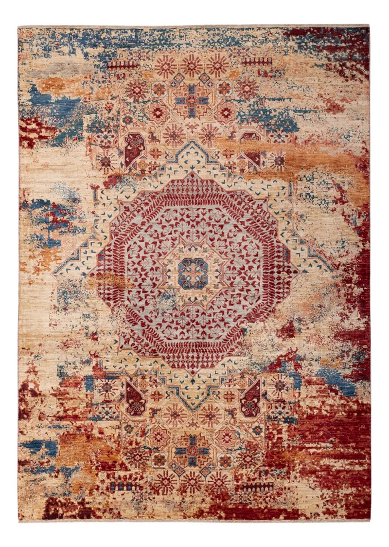 Designer Teppich - 205 x 289 cm - mehrfarbig