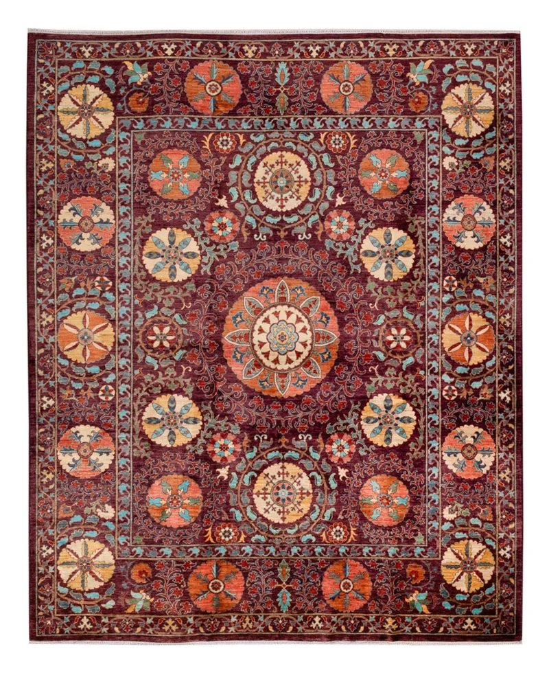 Ziegler Teppich - Ariana - 202 x 251 cm - weinrot