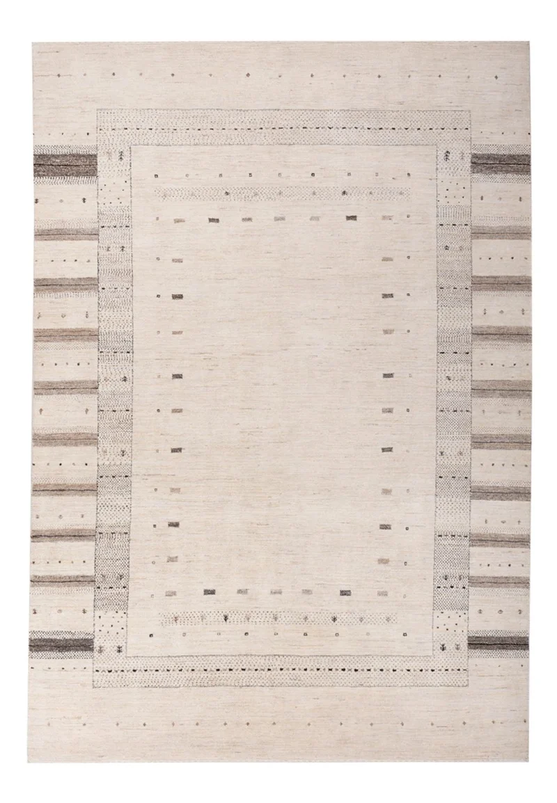 Indo Loribaft Teppich 202x302cm - Wollteppich