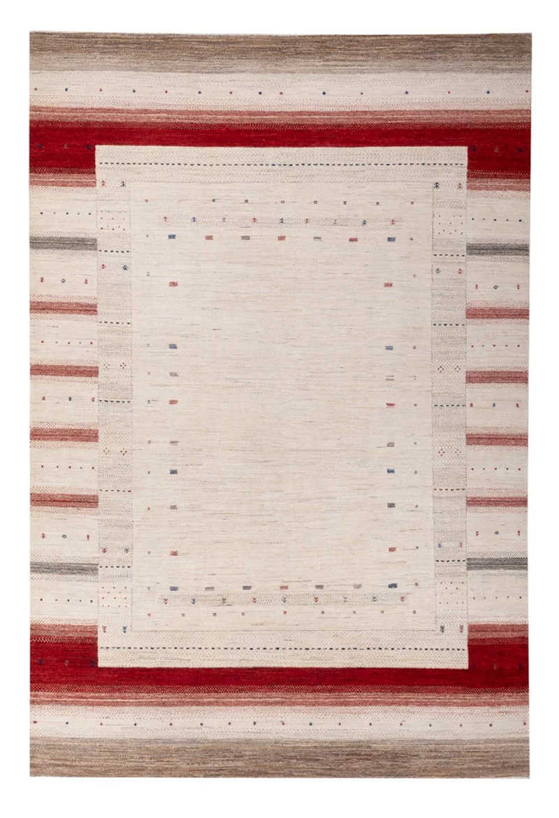 Indo Loribaft Teppich 200x306cm - Wollteppich