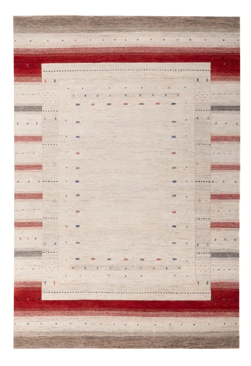 Indo Loribaft Teppich 202x306cm - Wollteppich