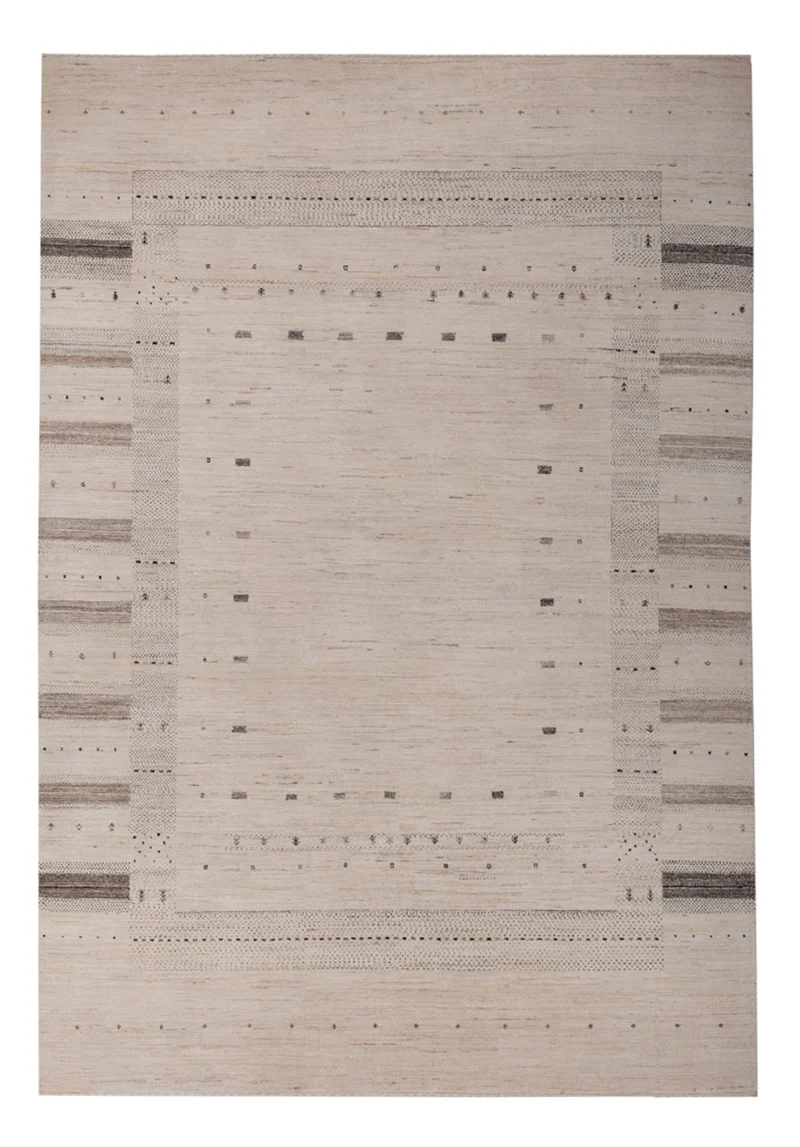 Indo Loribaft Teppich 202x295cm - Wollteppich