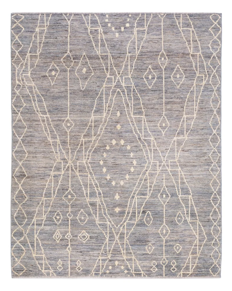 Berber Teppich 156x198cm - Wollteppich